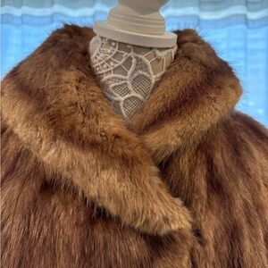 Luxurious Brown Fur Coat